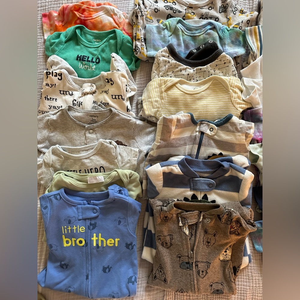 Lot of baby boy clothes! $30